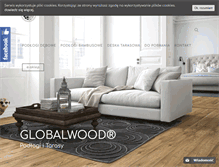 Tablet Screenshot of globalwood.pl